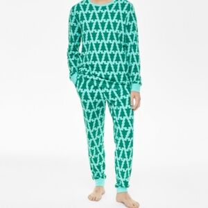 Holiday Lane Men's Trees Cotton Matching Family Pajamas Set 2PC SIZE  M NWT